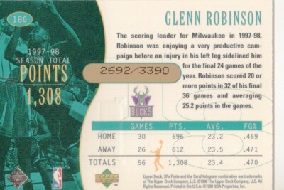 1998-99 SPx Finite Top Flight TF /#3390 - Pick From List 1998-99 SPx Finite Top Flight TF /#3390 - Pick From List