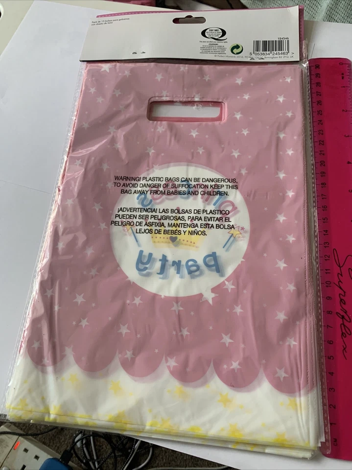 princess party bags Pack Of 15 - Image 2 of 2