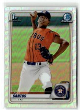 2020 Bowman Draft #BD-139 Alex Santos Chrome Refractor