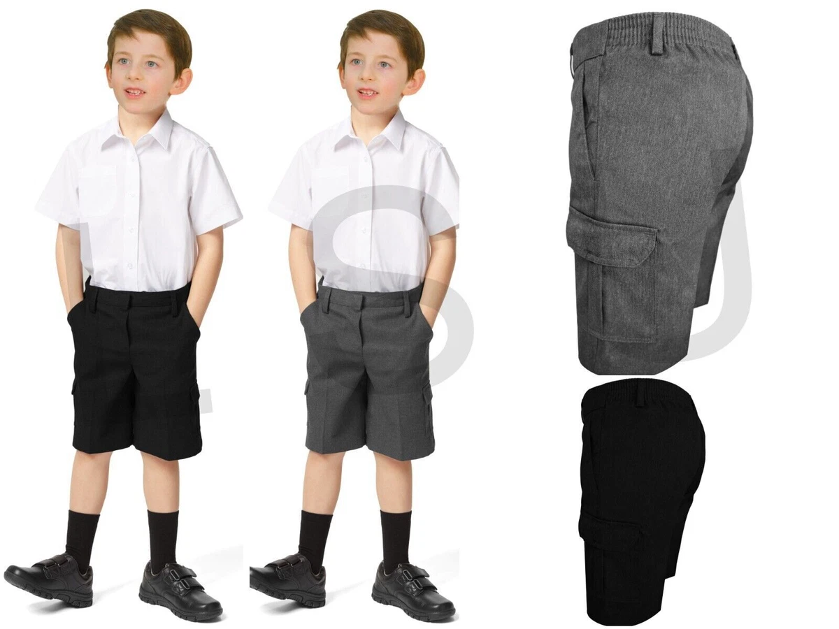 Nutmeg Boys Charcoal Cargo Shorts 11-12 Years - Morrisons Online & Offers