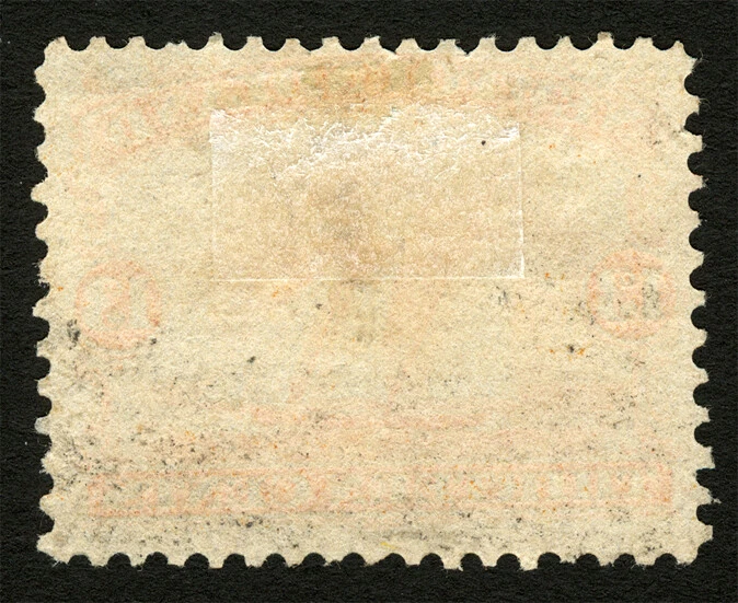 Terranova #30i 1866 13c Velero Naranja con Reentrada Mayor Sin Usar Escaso Foto 2 de 2