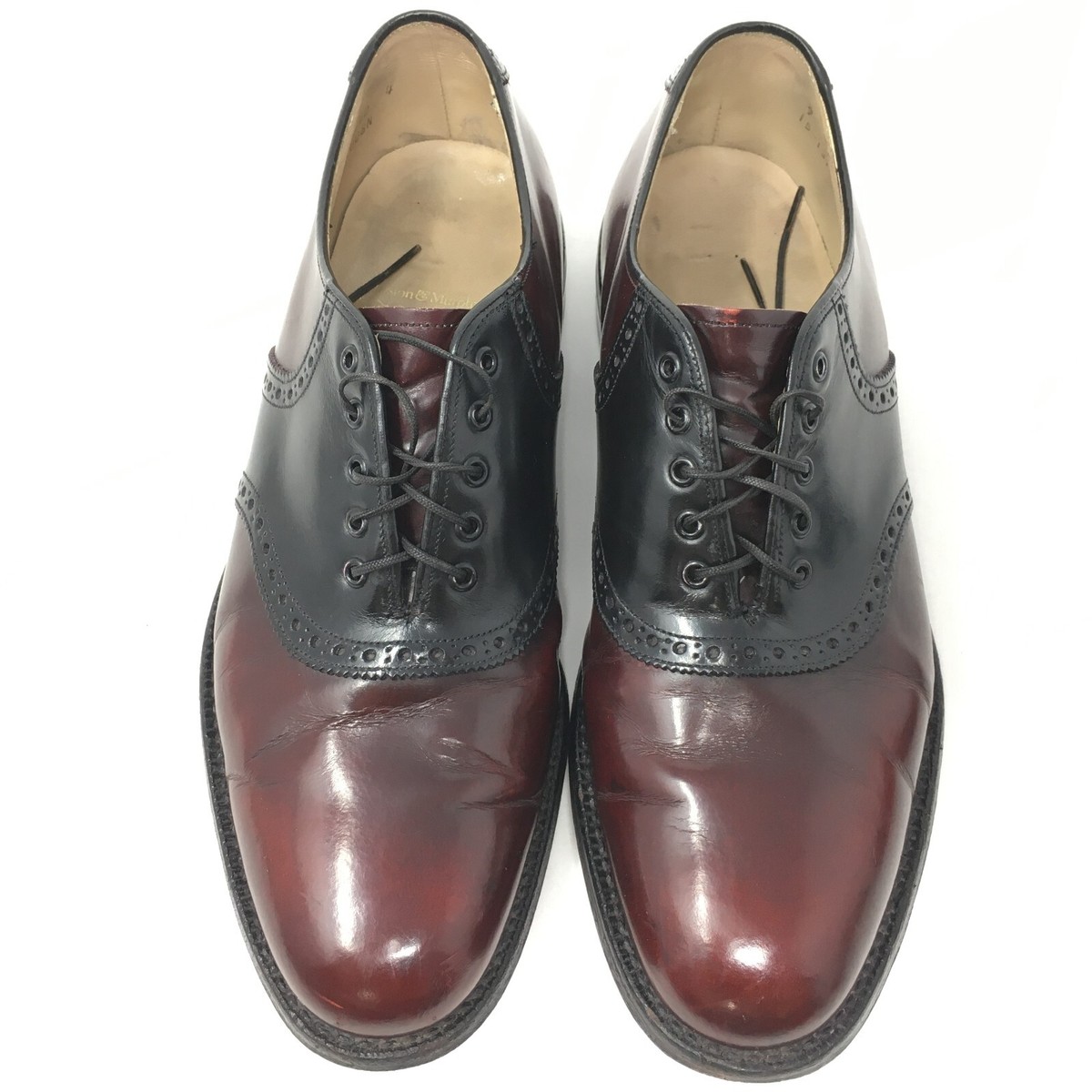 Johnston & Murphy Heritage Saddle Oxfords Shoes Mens Size 9 