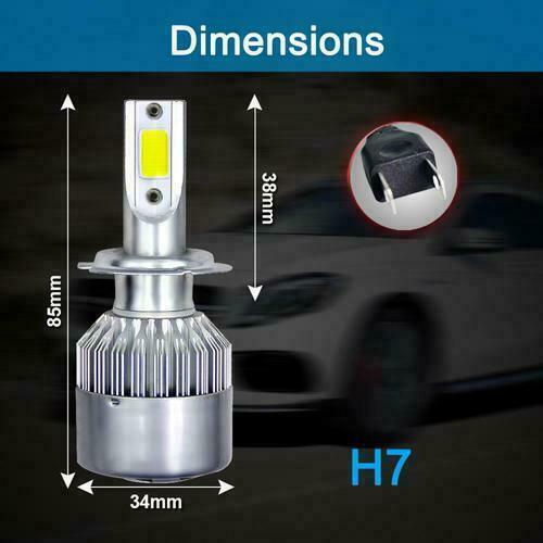 For 2012 2014 Hyundai Sonata Combo LED Headlight Foglight Kit 8000K - Picture 7 of 12
