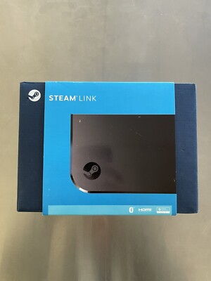Valve Steam Link Streaming Device Black (1003) - CIB Clean VG OEM Genuine Games