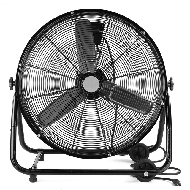 Industrial Floor Fan High Velocity Speed Air Circulator Indoor Outdoor Optimus