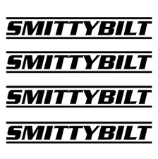 SmittyBilt Stickers Smitty Bilt Winch Decal Bumper Tow Tire Carrier Rooftop Tent