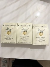 Crabtree  Evelyn Lemon Citron Bath Salts 3 Packs 3.5 Oz Each