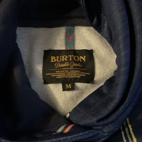Burton Durable Goods Snowboard Girls Hoodie Jacket Youth Size M - Picture 4 of 7