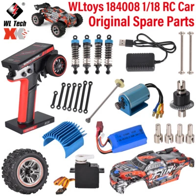 WLtoys XK 184008 1/18 RC Auto Ersatzteile 7.4V Batterie Servo Motor Stoßdämpfer
