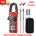 Digital Clamp Meter Multimeter Tester 2000Count Voltage Ac Dc Voltage Auto Range