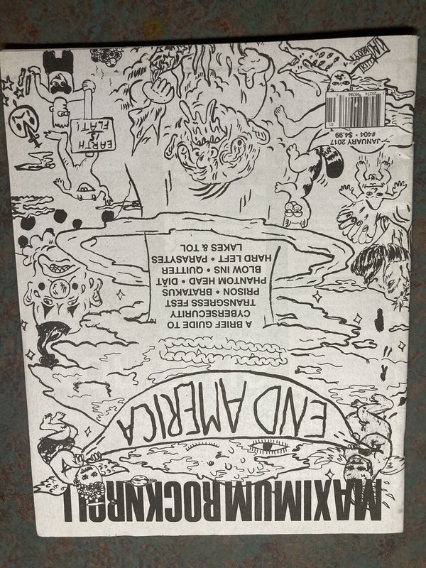 Maximum Rock N Roll Magazine No 404 Punk Rock Fanzine