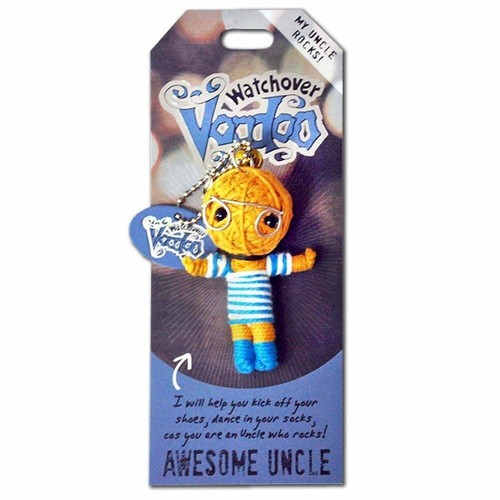 Watchover Voodoo Dolls Keyring Keychain Gift Keepsake Birthday Wedding