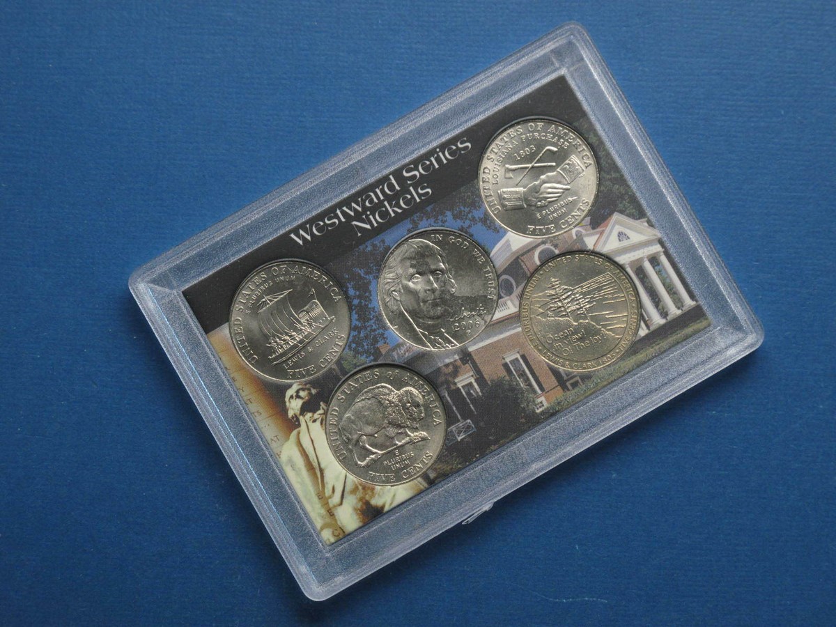 2004-05-06 Westward Journey Nickel set complete in commemorative