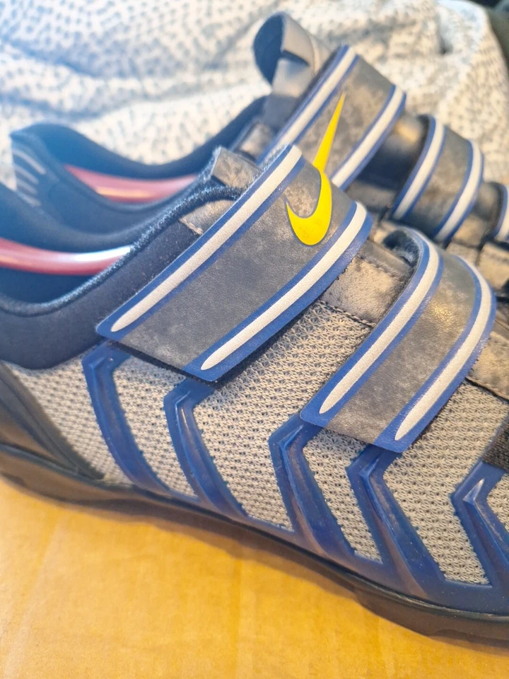 Zapatos de ciclismo Nike para hombre talla 13 86189 hechos en Italia Foto 3 de 4