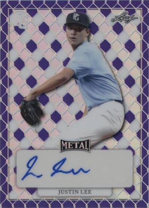 2022 Leaf Perfect Game National Showcase - Justin Lee #MA-JL1