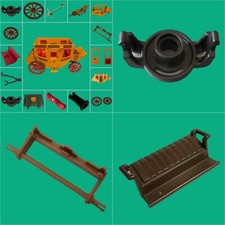 Playmobil 3803 Western  Express Kutsche  Ersatzteile zum auswählen #P17