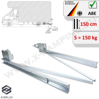 Rahmenverlängerung für AHK für Fiat Ducato X250 X290-X295 Adria Matrix Axess 06-