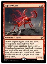 Agitator Ant 0145 Non Foil Rare Murders at Karlov Manor MTG Near Mint