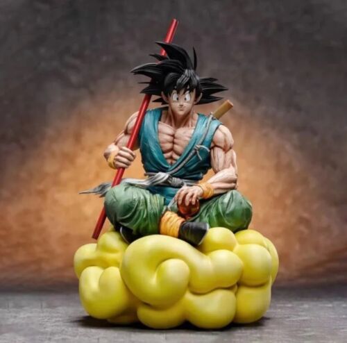 21CM Dragon Ball Super Goku Flying Nimbus Figure Cloud Collectible Statue Gift - Foto 1 di 10