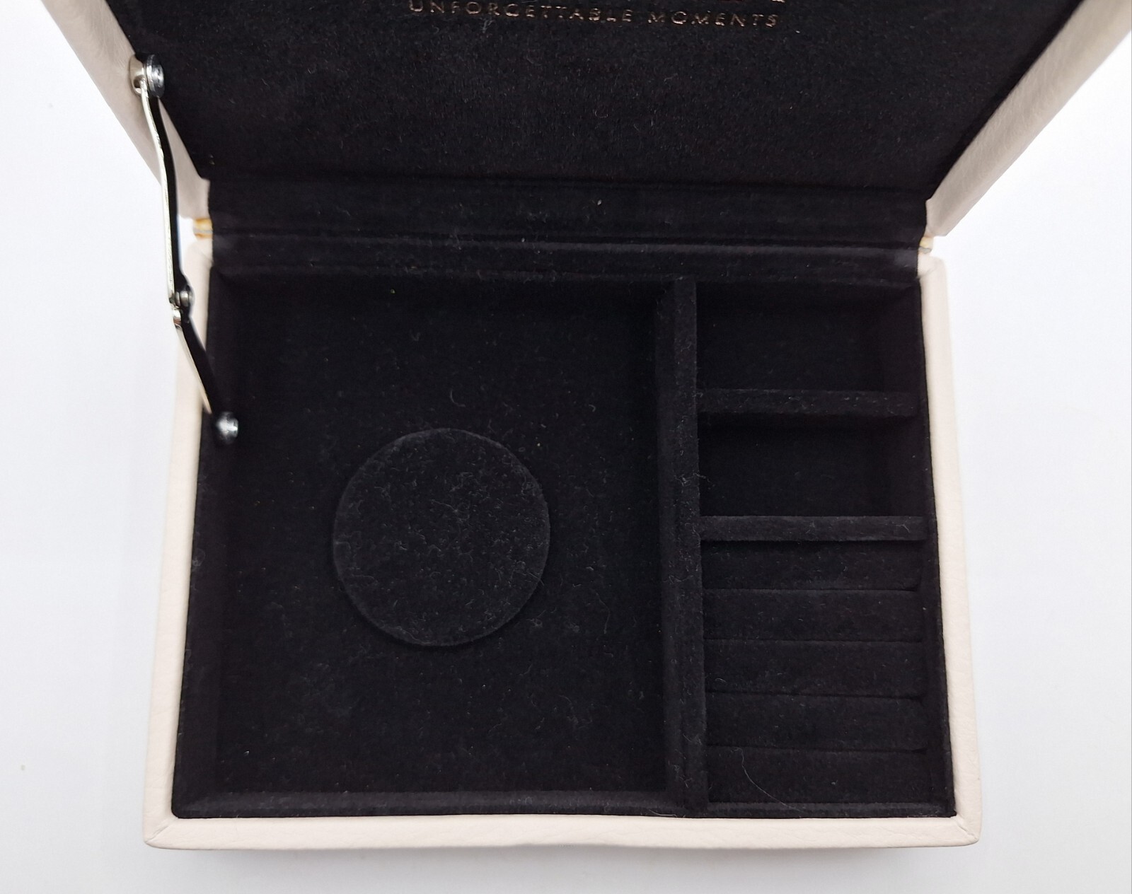 Pandora Limited Edition Genuine Leather Jewelry Box Blush Cream Pink VGC image 8