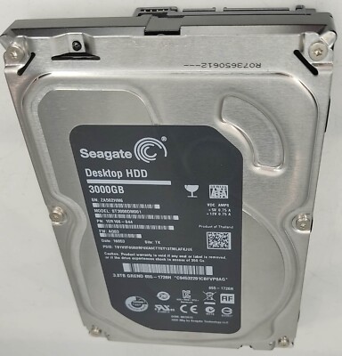 3TB Seagate ST3000DM001 Desktop Apple 655-1726 3,5'' SATA HDD Festplatte
