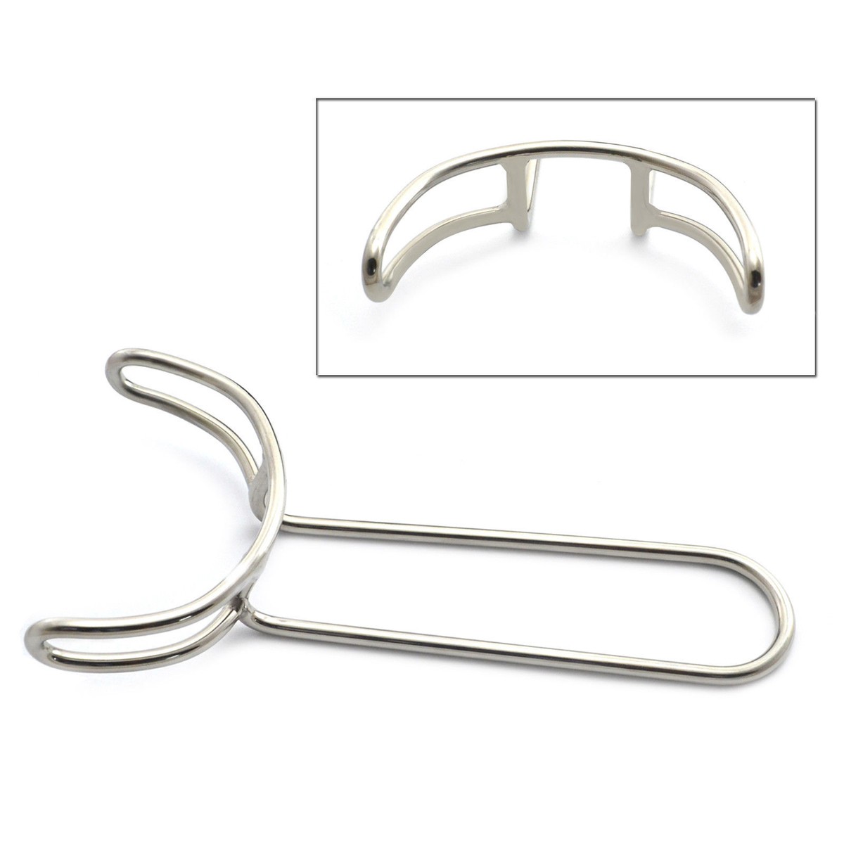 Écarteur Buccal Dentaire En Acier Inoxydable, Pour Chirurgie Labiale Et Jugale, Finition Satin