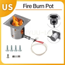 Fire Burn Pot for Traeger and Pit Boss Pellet Grill, Grill Replacement Parts US