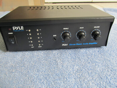 Pyle PCA4 240W 2 Channel Stereo Power Amplifier - Black