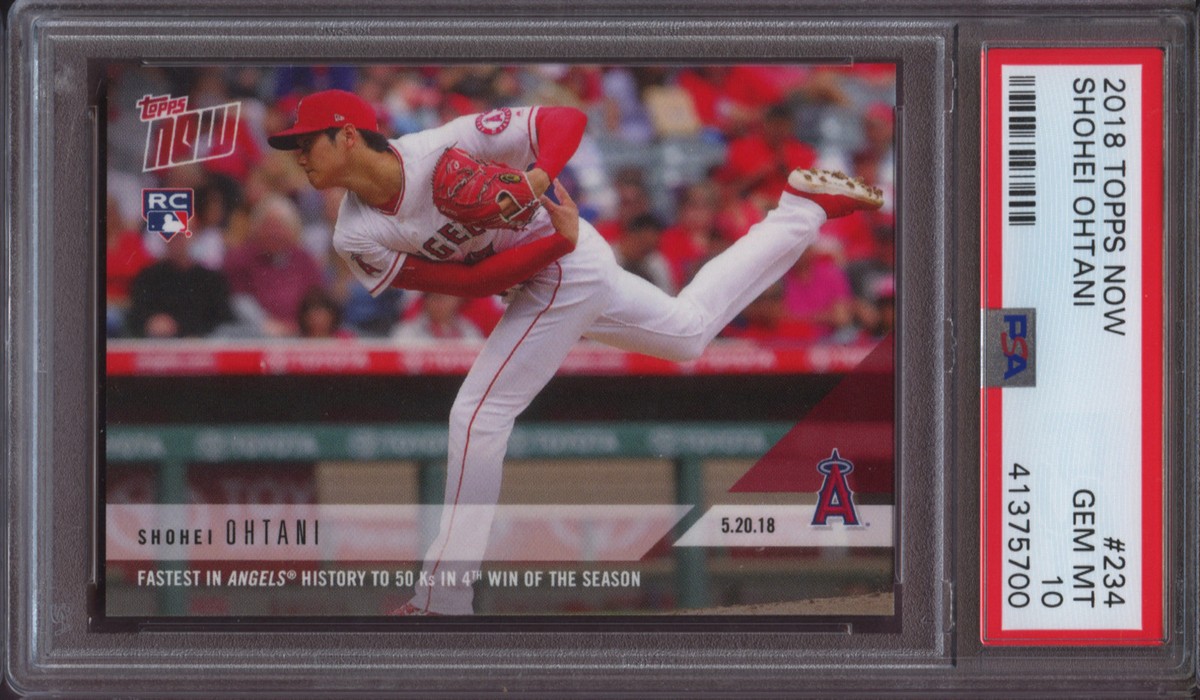 ゲームセンター・ゲームカード 2018 Topps Chrome Shohei Ohtani PSA WBC Amazon.com: Shohei Ohtani 2018 Topps Chrome Update Baseball