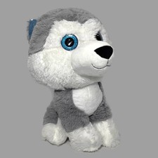 21" Plush Husky Dog/Puppy/Wolf Soft Toy Stuffed Animal Gray/White New