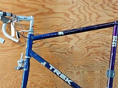 Cadre Vélo Trek 1220 1995 56 Cm Aluminium Violet - Projet Restauration