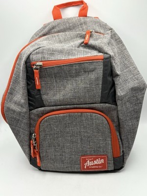 Backpack The Original Austin Trading Company Single Strap Orange Gray