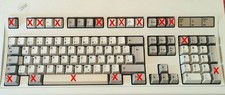 einzelne Tasten für IBM Keyboard Tastatur 1391403 1394312 Model M Klick Clicky