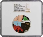 2017 Cook Islands $5 Dorothy-Ruby Slippers PF70UCAM Colorized NGC