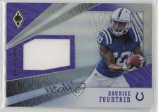 2018 Panini Phoenix RPS Memorabilia Purple /75 Daurice Fountain #33 0kz8