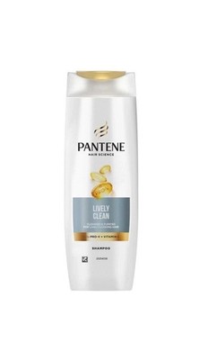 Pantene Lively Clean Shampoo 200 ml   Revitalize Oily, Limp Hair Naturally