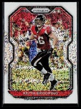 2020 Panini Prizm - Prizm White Sparkle #232 Keith Brooking