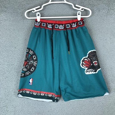 Vancouver Grizzlies Shorts Mens Medium Green NBA Basketball Just