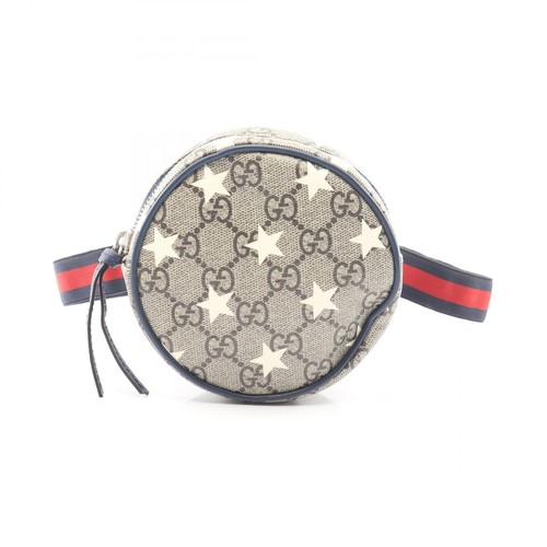 Gucci Children'S Gg Star Kids Waist Bag Pvc Coated Canvas Leather Ladies