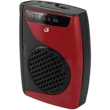 Portable Cassette & AM/FM Portable Player With Headphones & Built-in Speaker