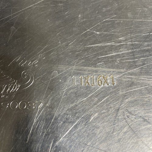 Teglia pane biscotti rettangolare linea magica vintage 11x16x1 forno teglia - Foto 8 di 10