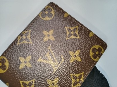 Louis Vuitton Monogram Bifold Wallet Authentic Vintage Leather