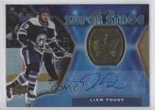 2020 Upper Deck Trilogy Rookie Super Stage Gold Foil 51/65 Liam Foudy Auto 1b8