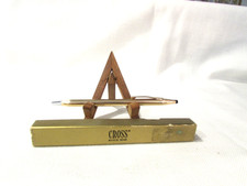 Cross 1/20 14Kt Gold Filled Pen with Gold Colored Cross Box  Instructions