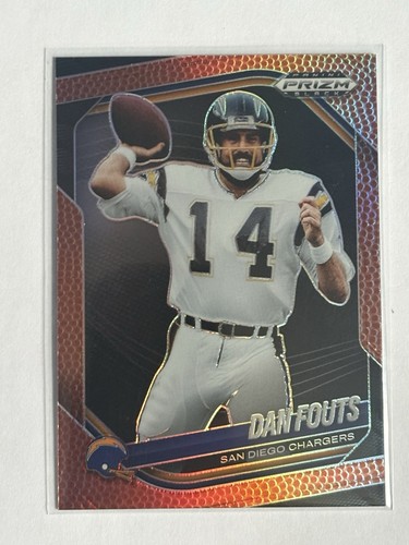 2025 Panini Prizm Black Dan Fouts Pigskin Prizm /225