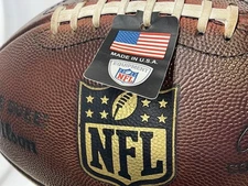 NFL "The Duke" Wilson Football - Gold Shield - Game Prepped & Conditioned!