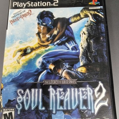 Legacy of Kain Soul Reaver 2 Sony PS2 Eidos 2001 Manual Tested Working 