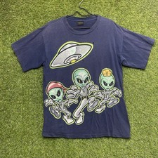 Vintage Animaniacs Shirt Mens Medium Warner Bros Aliens 1996 Cartoon Made In USA