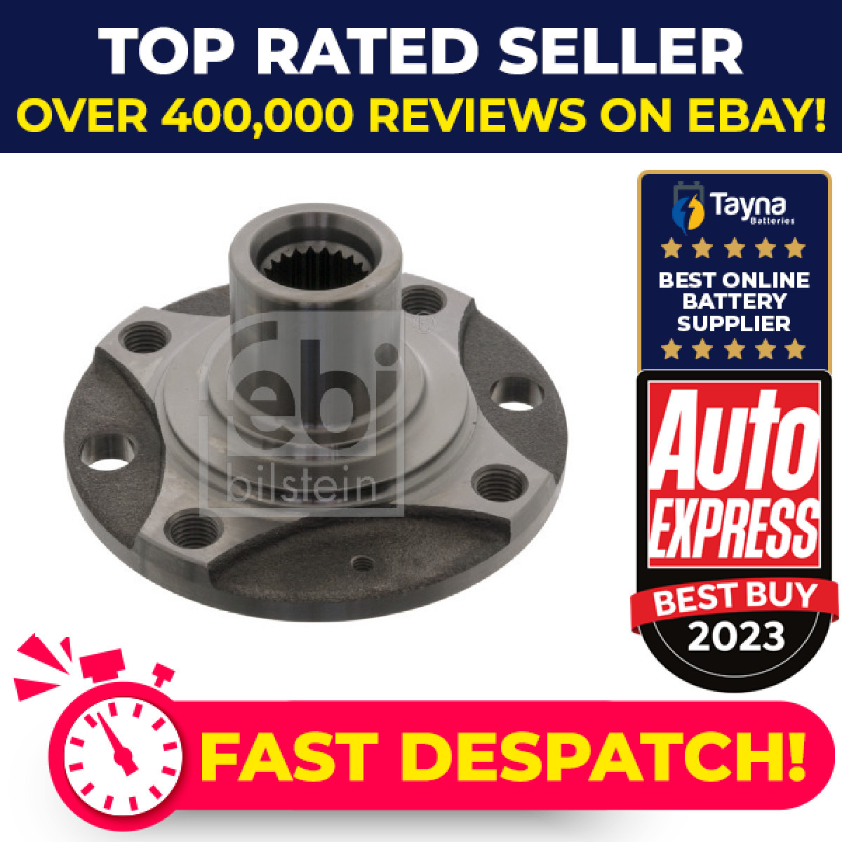 Wheel Hub fits VAUXHALL ASTRA F 1.7D Front 91 to 98 0326196 090468645 326196 New