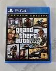 New ListingGrand Theft Auto GTA V: Premium Edition - Sony PlayStation 4 - PS4 - MINT 💎
